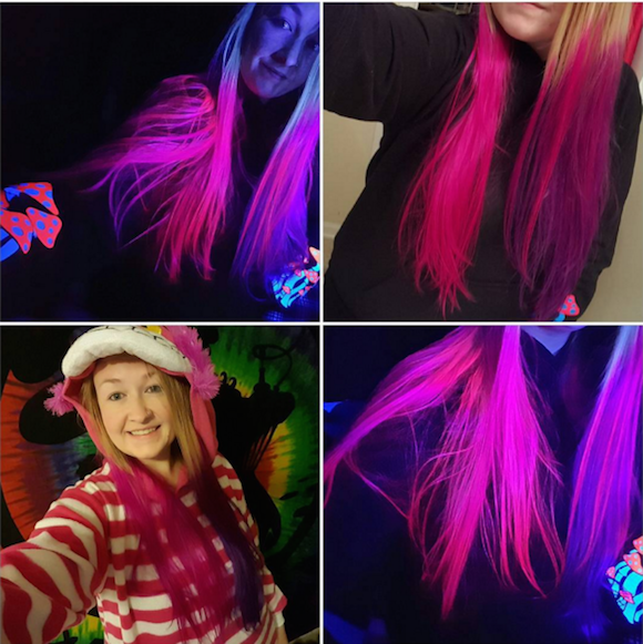 Now Your Hair Colour Can Glow In The Dark Too Thanks To Manic